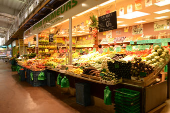 Bild: In der Markthalle Bild: In der Markthalle
