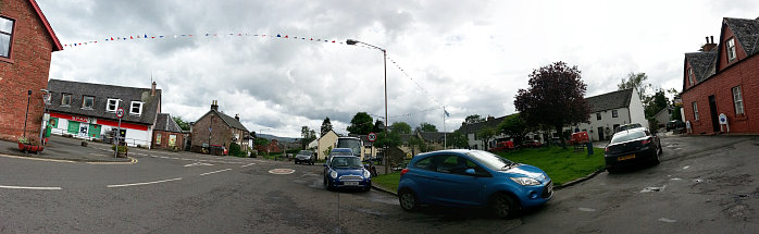 Bild: Hauptplatz in Drymen