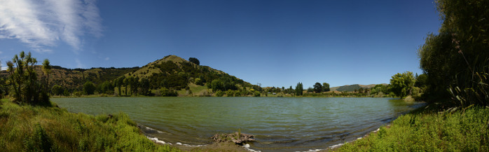Bild: Am Lake Tutira Bild: Am Lake Tutira