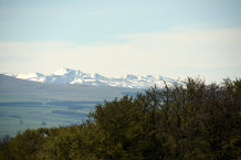 Bild: Im Zentralmassiv liegt noch Schnee Bild: Im Zentralmassiv liegt noch Schnee