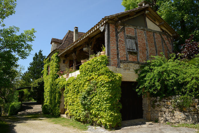 Für die Gegend typisches Haus