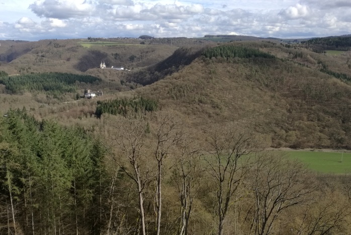 Das Kloster liegt schon schön