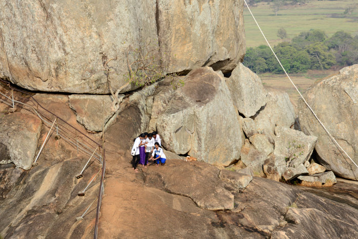 Andere finden den Felsen natürlich auch gut