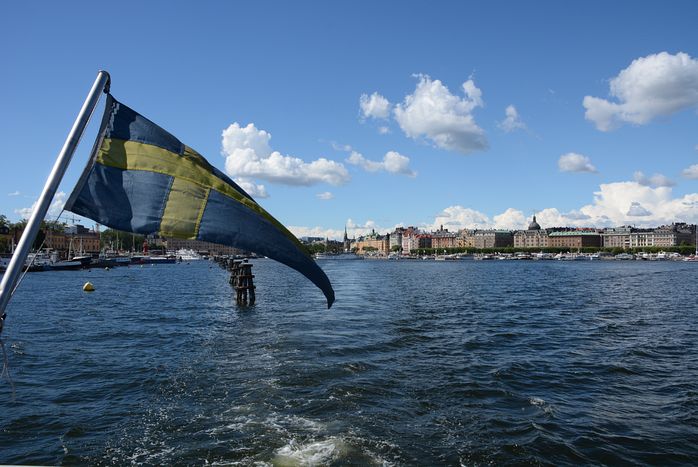 Blick auf Gamla Stan