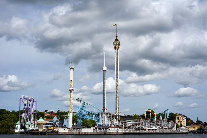 Blick auf Gröna-Lund-Tivoli