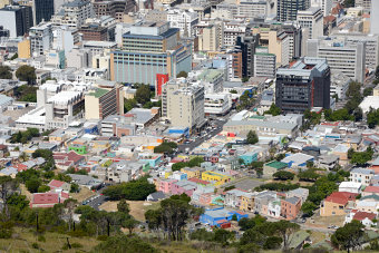 Bild: Bo Kaap vom Signal Hill aus Bild: Bo Kaap vom Signal Hill aus