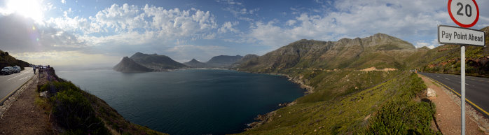 Bild: Die Strasse über den Chapmans Peak Bild: Die Strasse über den Chapmans Peak