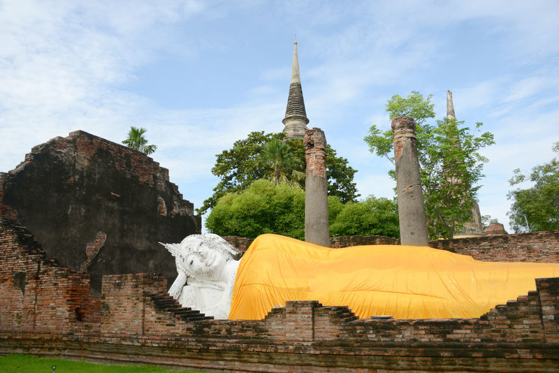 Tempel 'Wat Yai Chai Mongkhon' in Ayutthaya