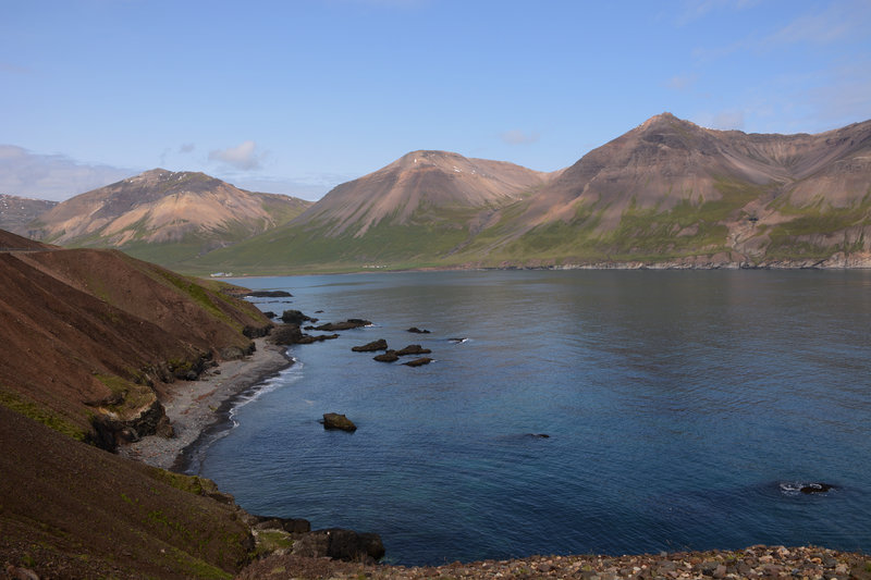 Bucht im Meer