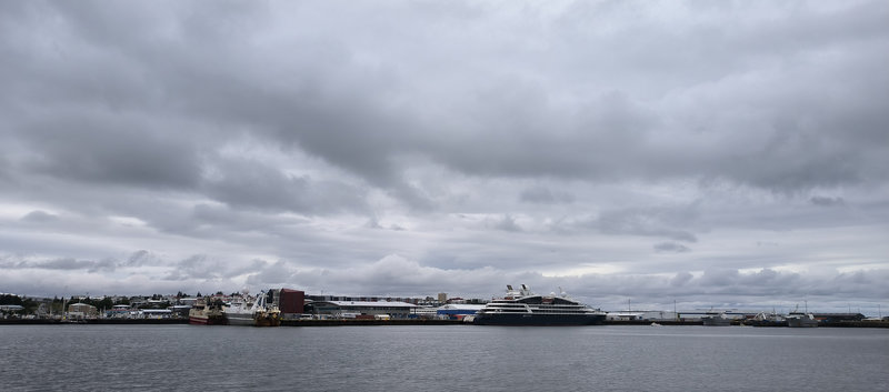 In Hafnarfjörður am Hafen