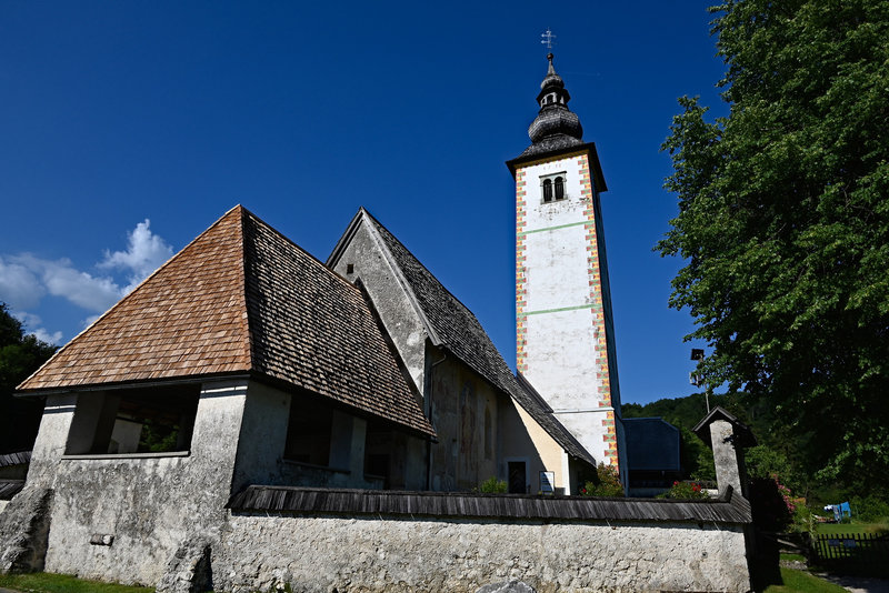 Die Kirche in Ribčev Laz