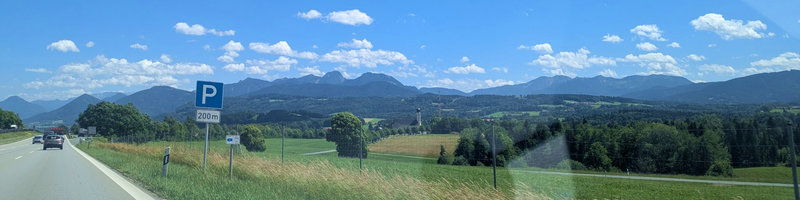 Auf der Autobahn