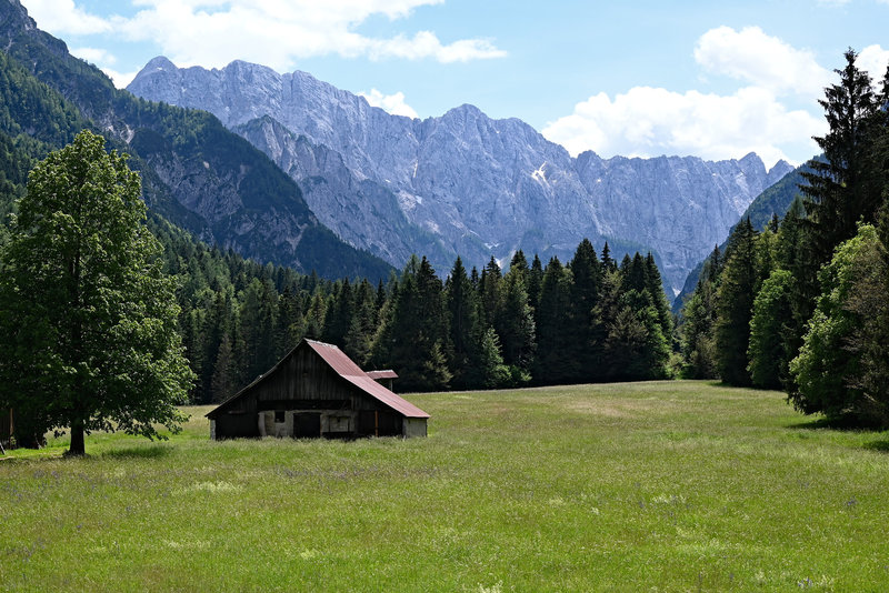Letzter Blick auf das Gebirge für heute