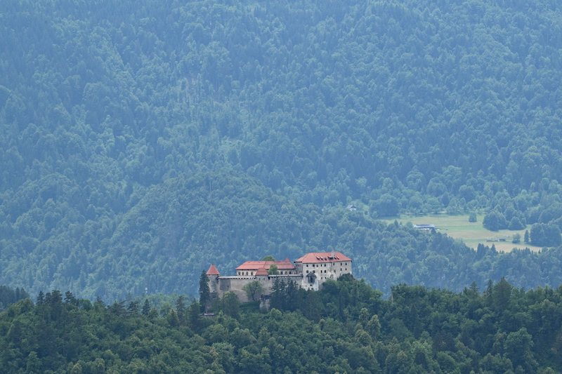 Die Bleder Burg rückt näher